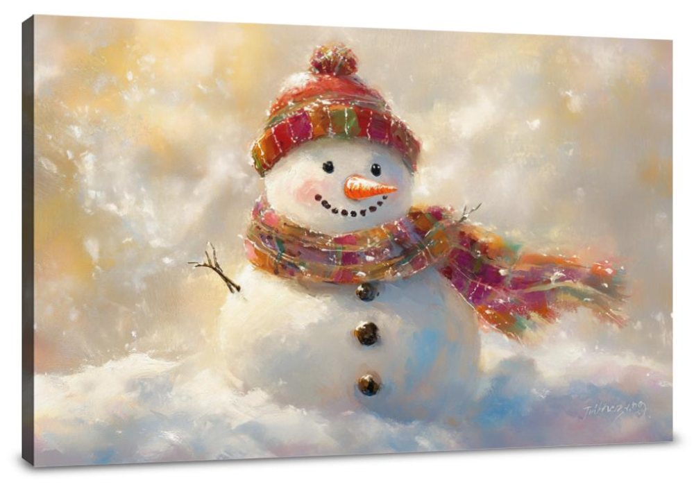 Frosty Cheer Canvas