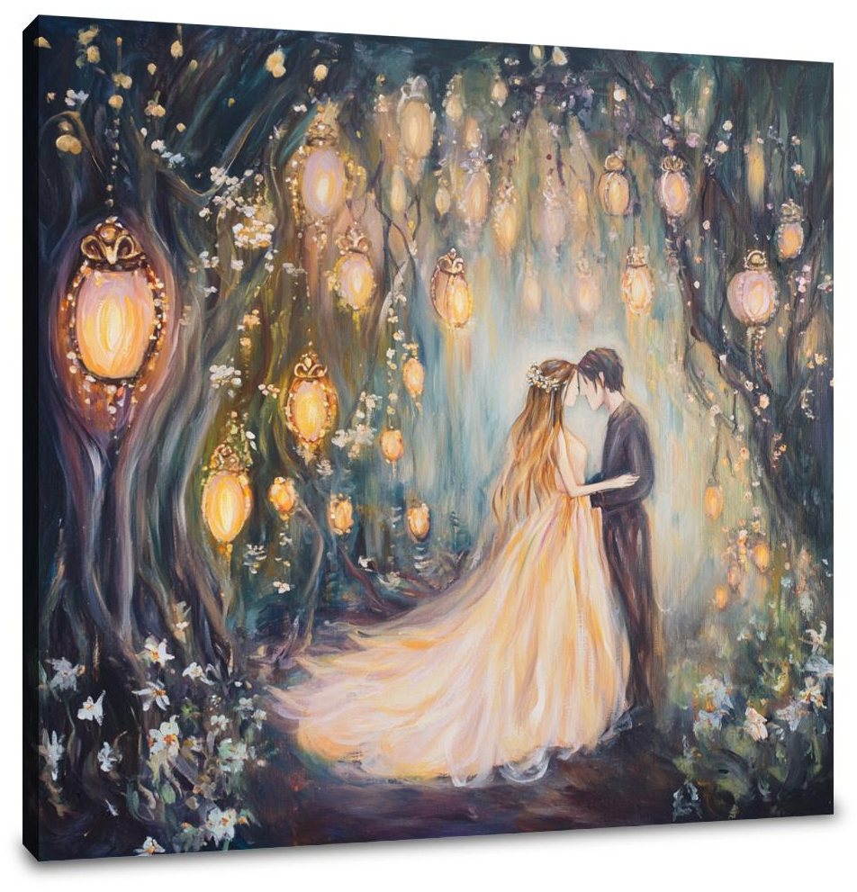 Elven Wedding Radiance Canvas