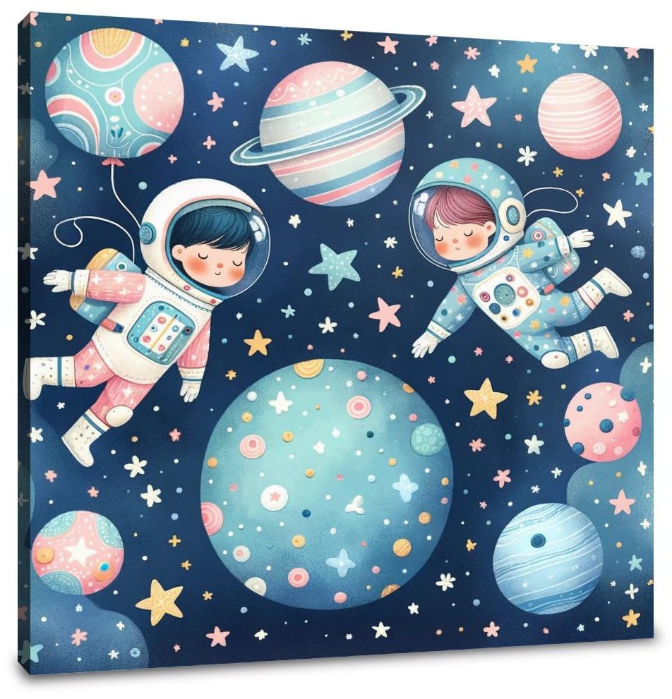 Astronaut Adventures Canvas
