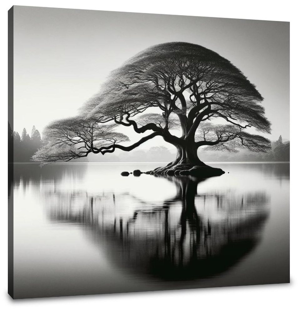 Gilded Waterscape Canvas