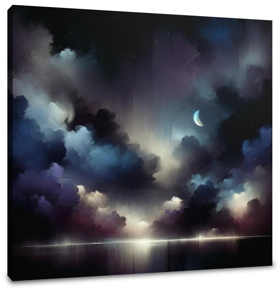 Nocturnal Contemplation Canvas