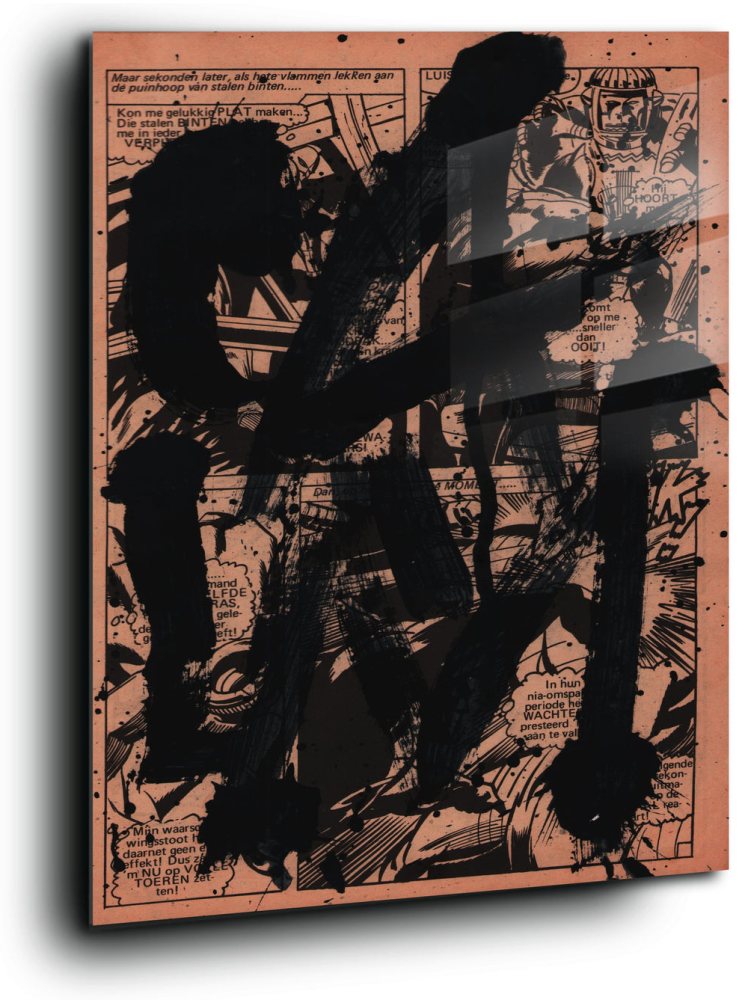 Comica abstrakt gestreift