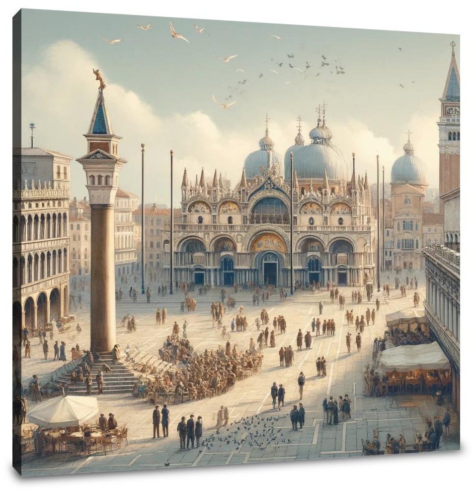 Piazza San Marco Venice Canvas