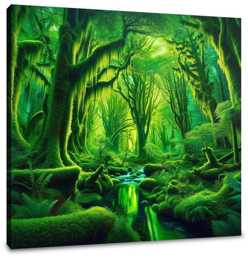 Emerald Enclave Canvas