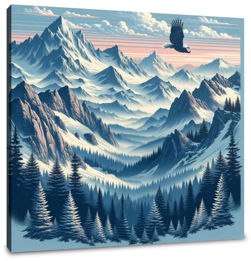 Dawn Summit Canvas