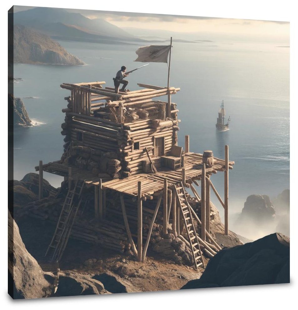 Fortress of Vigilance Canvas