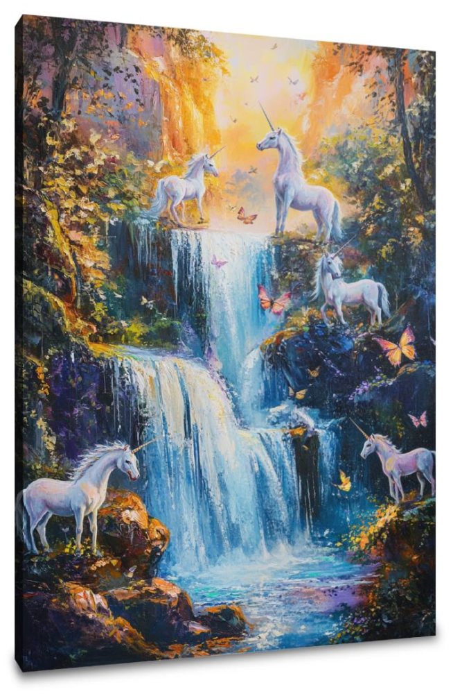 Fairy Waterfall Canvas