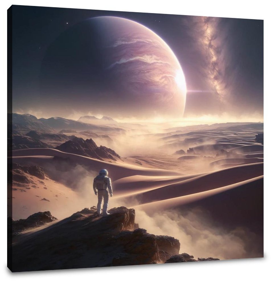 Nebula Wanderer Canvas