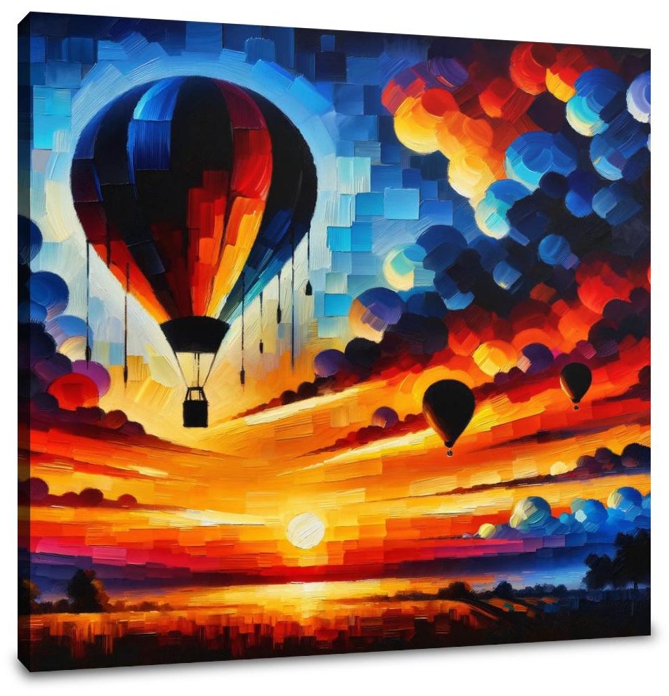 Dusk Contrasts Canvas