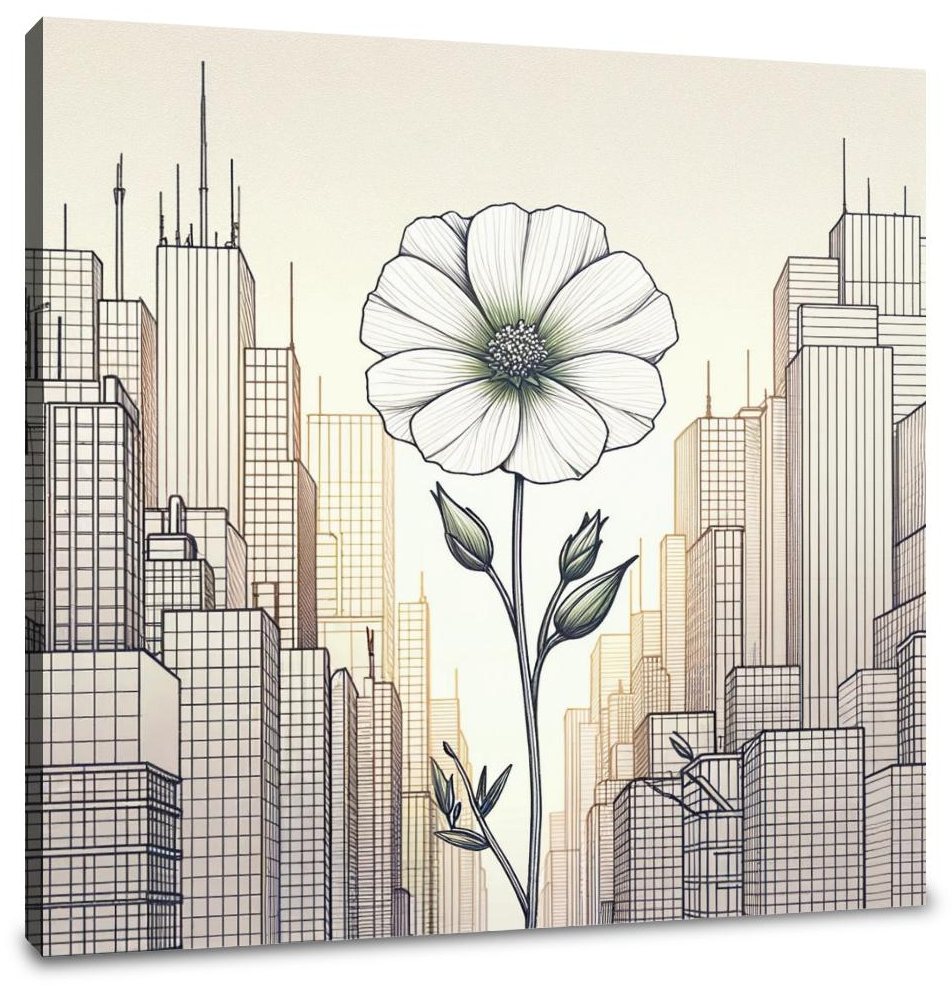 Urban Blossom Canvas