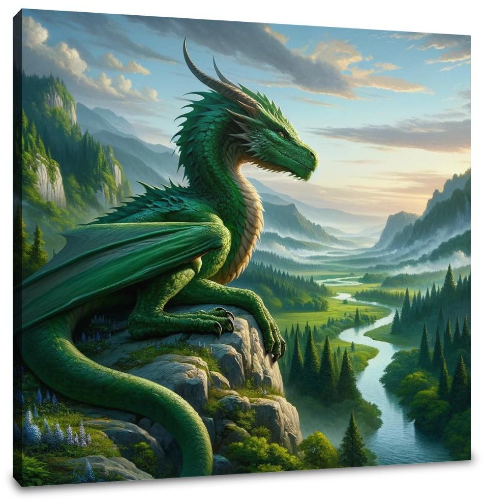 Guardian of the Valley Canvas