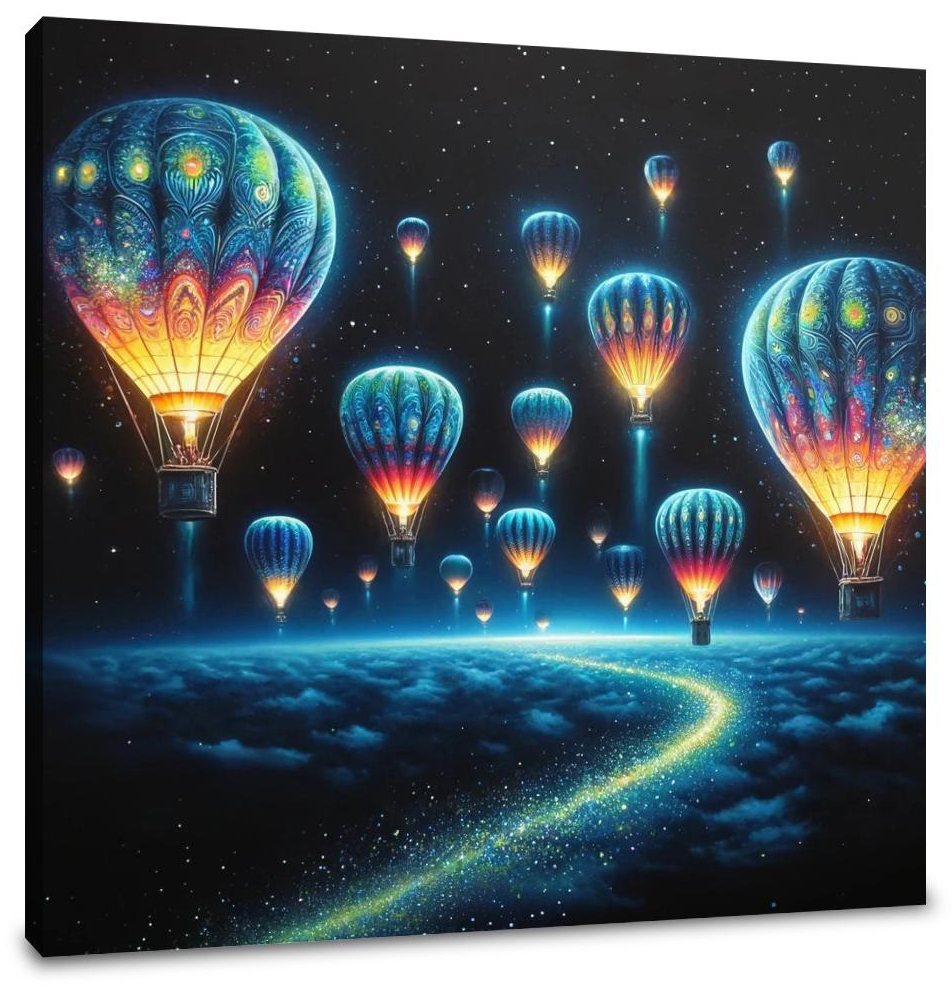 Midnight Enchantment Canvas