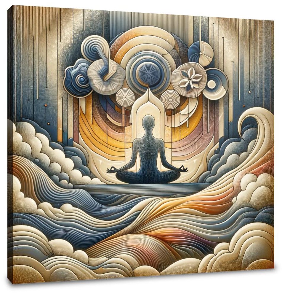 Contemporary Consciousness Canvas