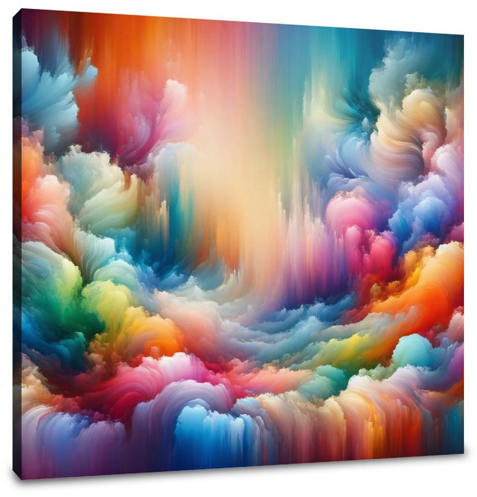 Colorful Silence Canvas