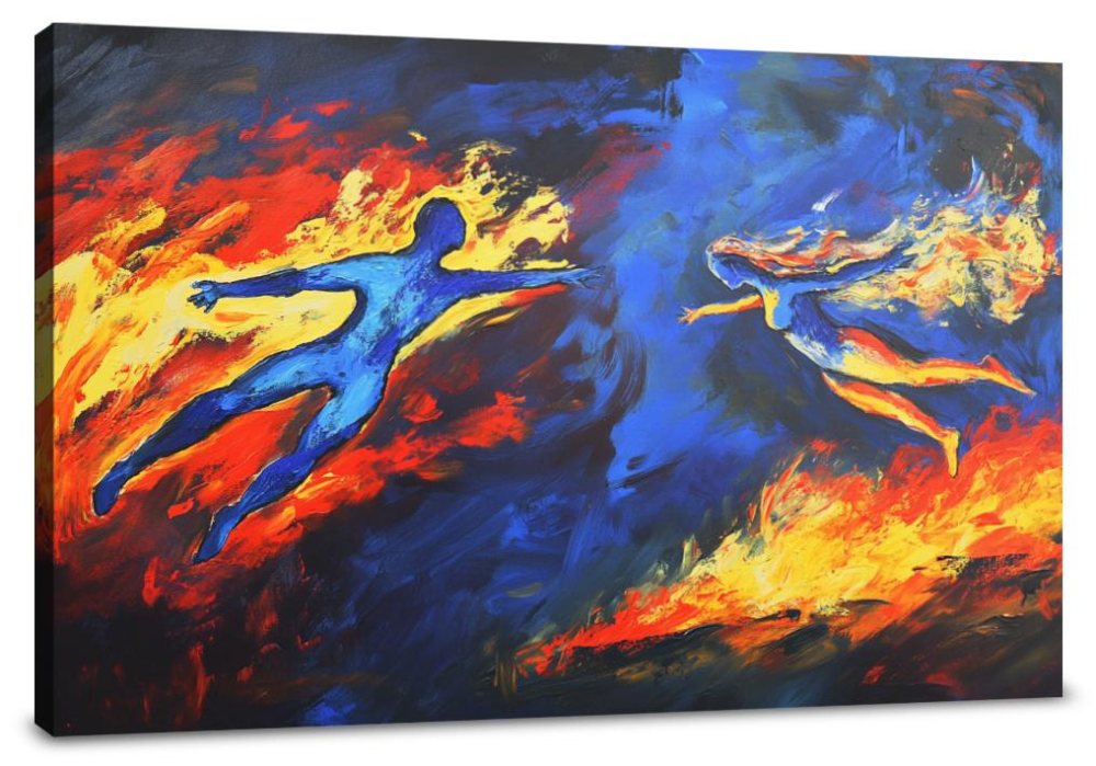 Bealtaine Leap Canvas