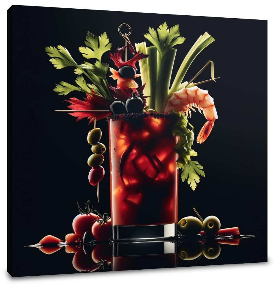 Mysterious Bloody Mary Canvas