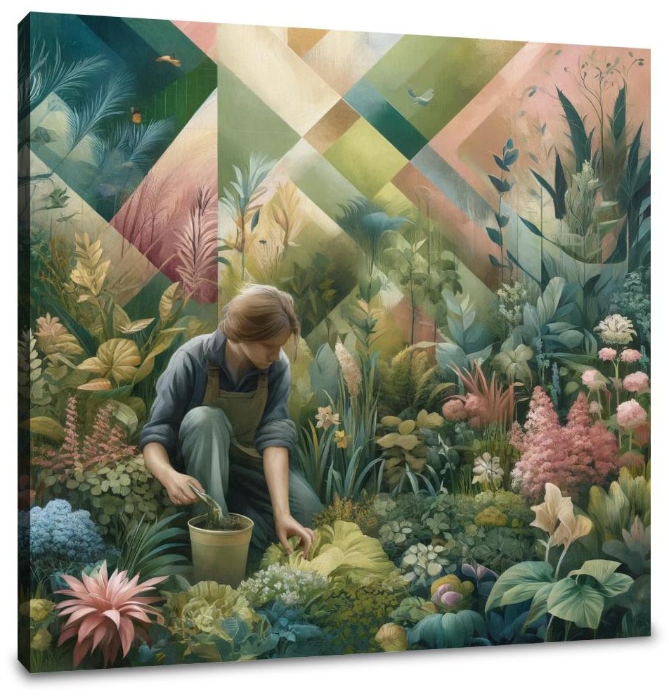 Nature's Tender Touch Canvas