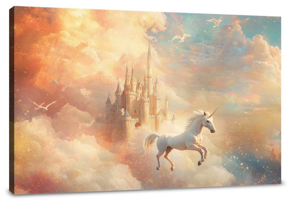 Fantasy Castle Dream Canvas