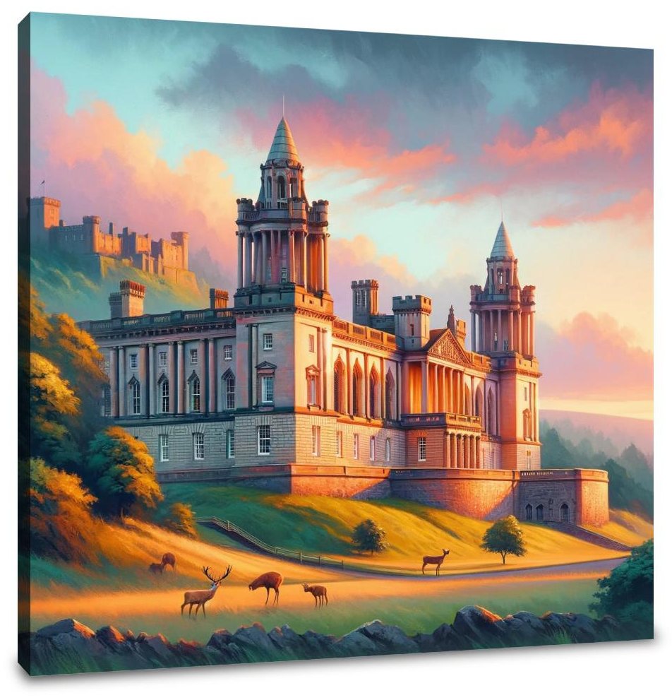 Evening Grace at Belfast Canvas