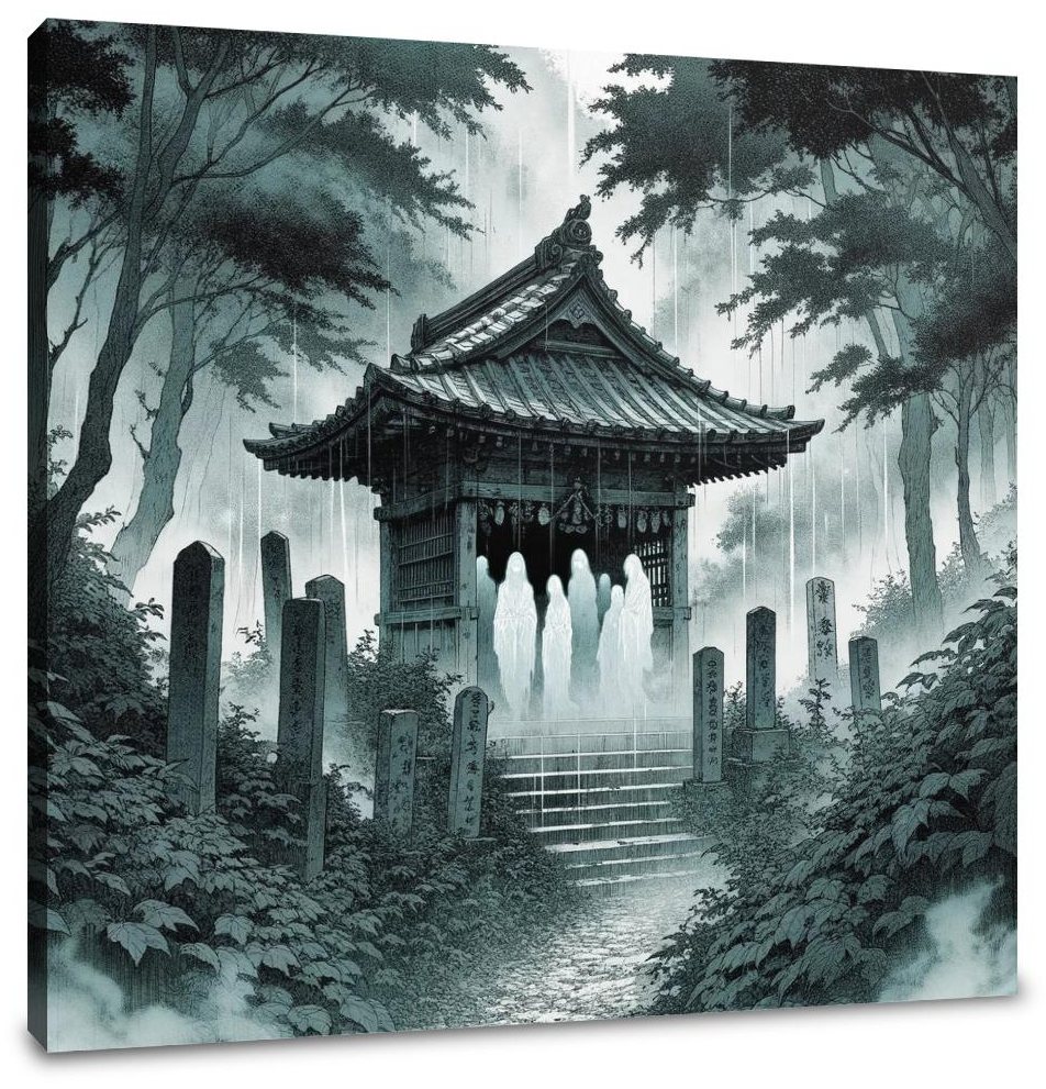 Veiled Shrine Canvas