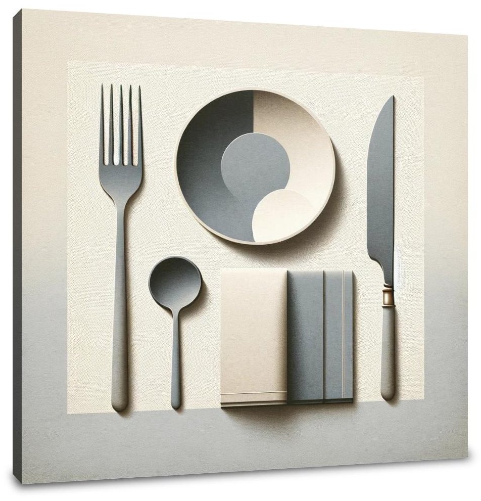 Elegant Feast Canvas