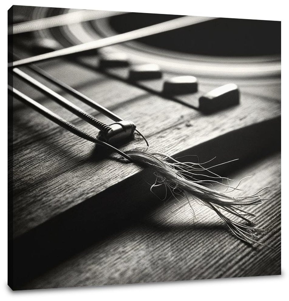 Silent Strings Canvas