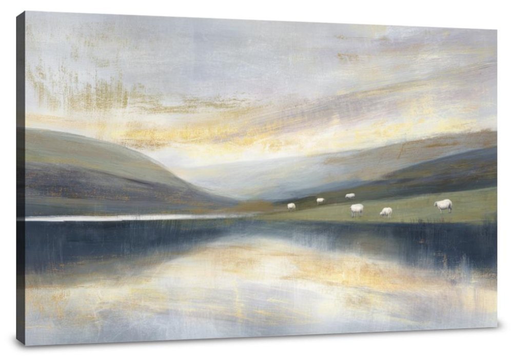 Malham Tarn Reflection Canvas