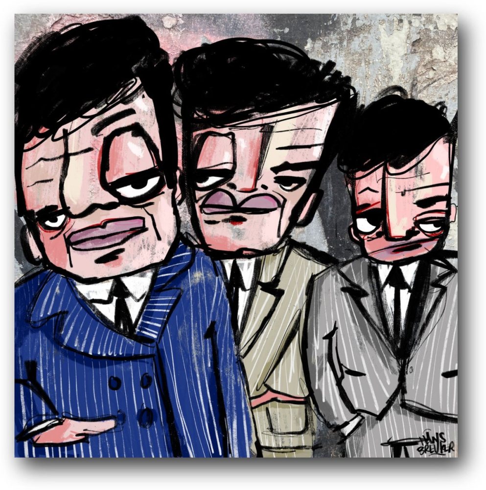 Pinstripe mobsters