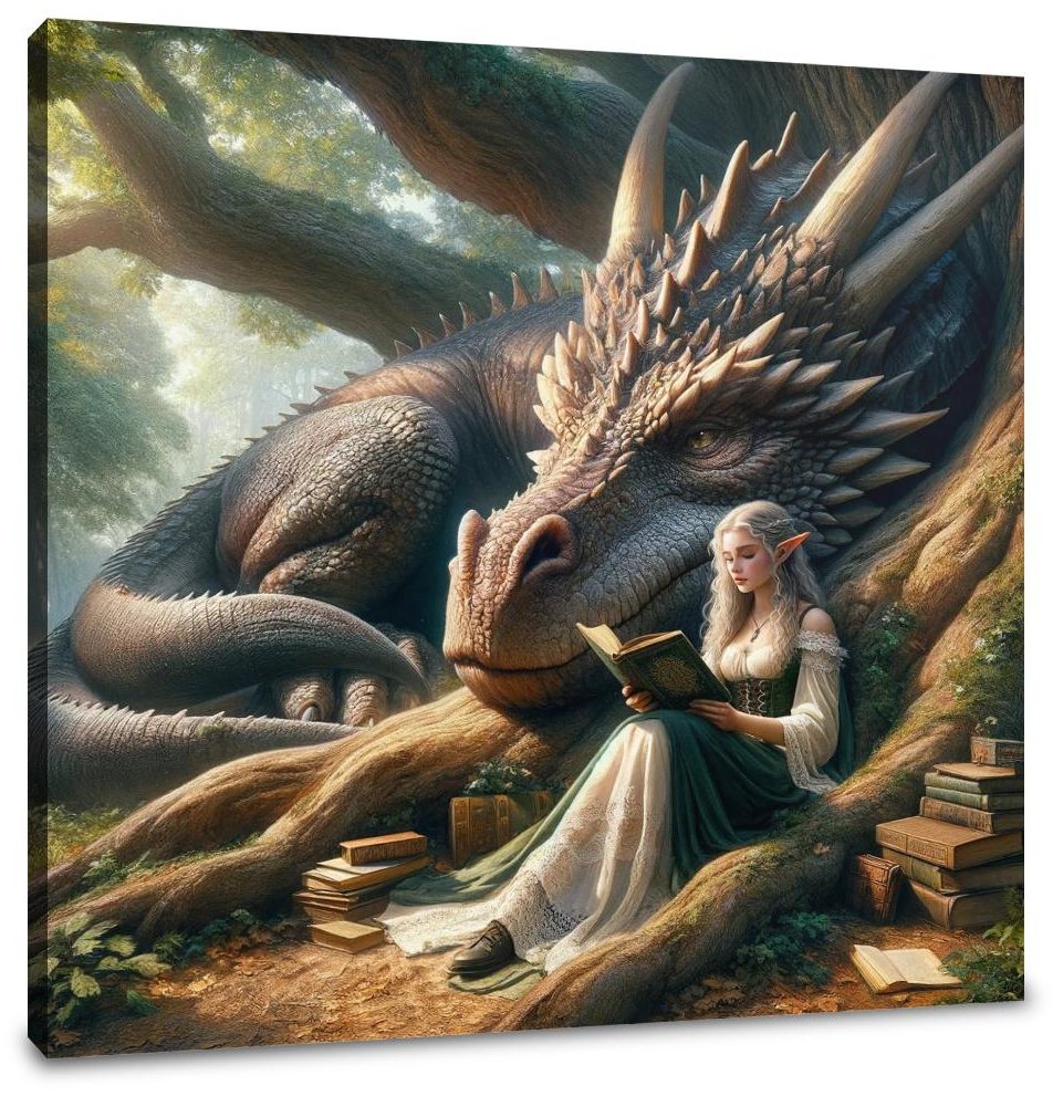 Sylvan Companions Canvas