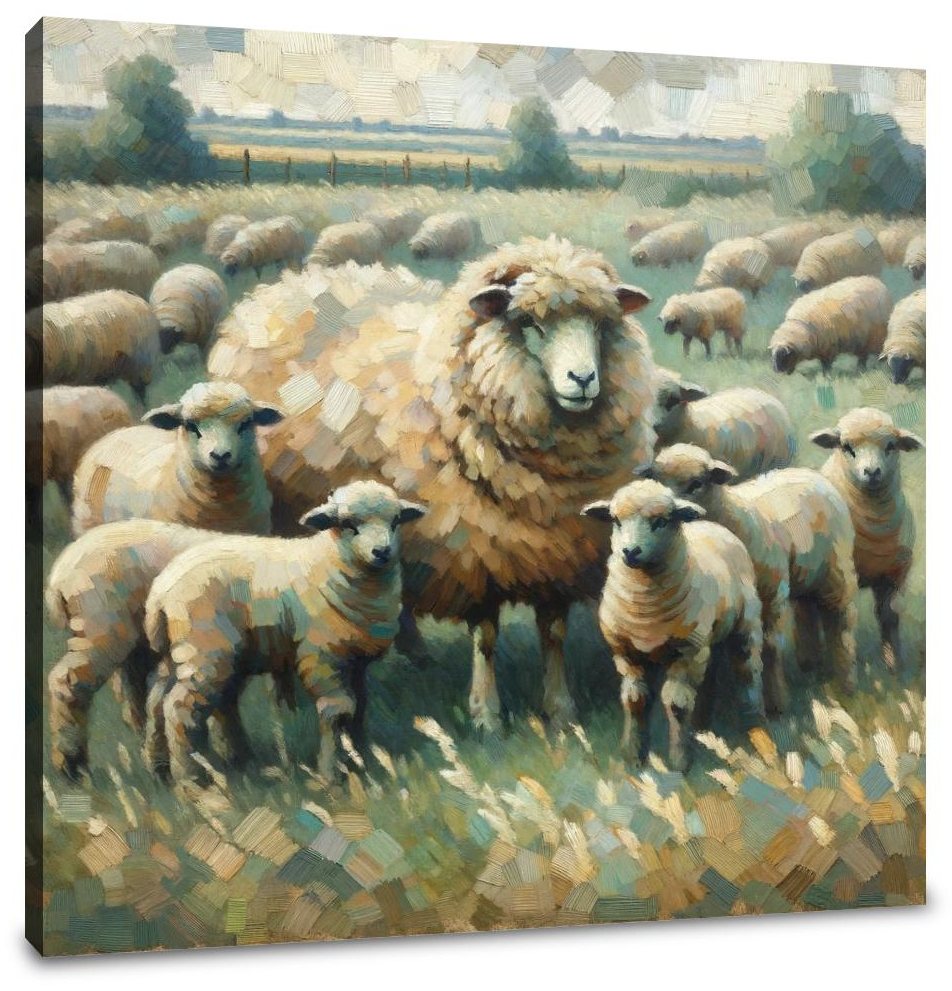 Pastoral Harmony Canvas