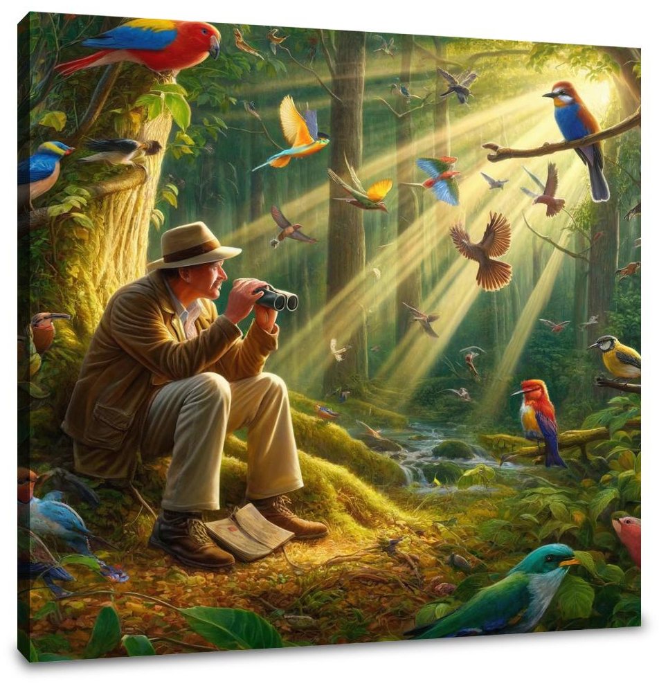 Forest Observer Canvas