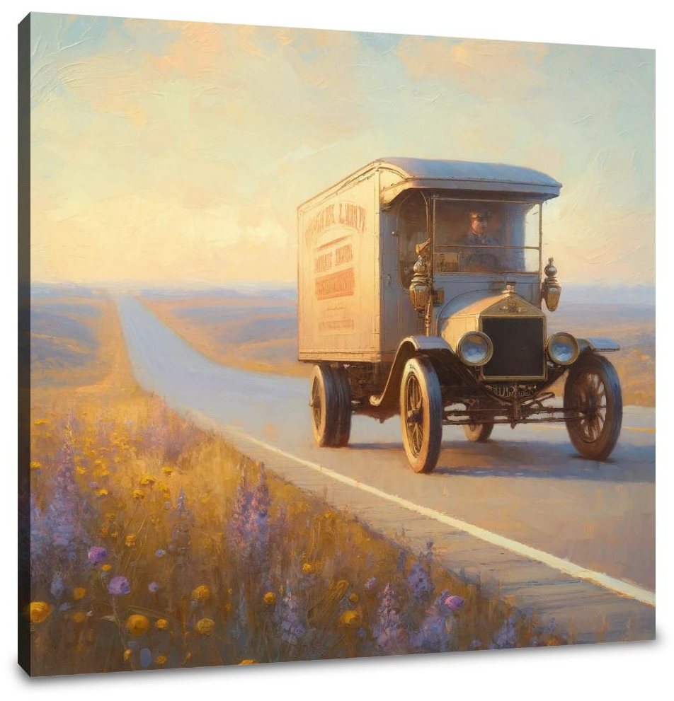 Golden Journey Canvas