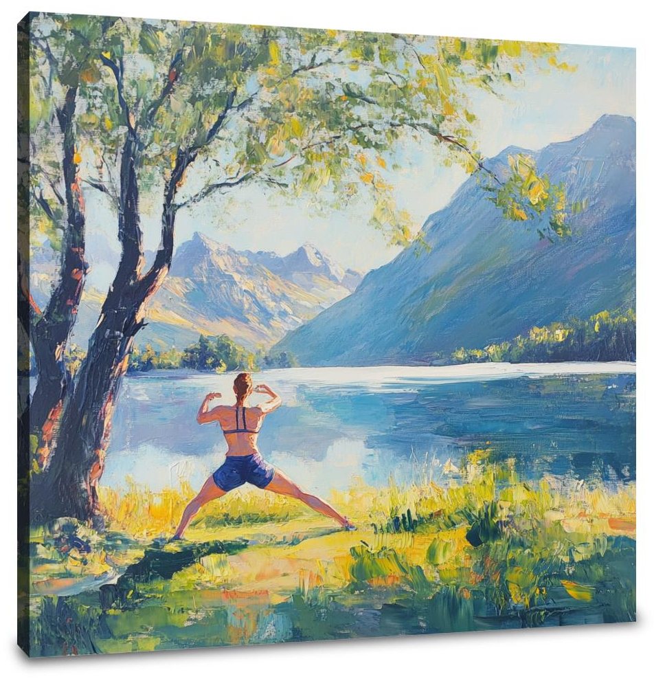 Sunrise Fitness Canvas