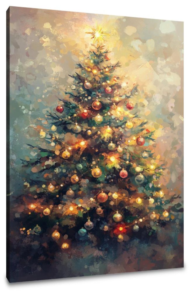 Festive Glow Canvas