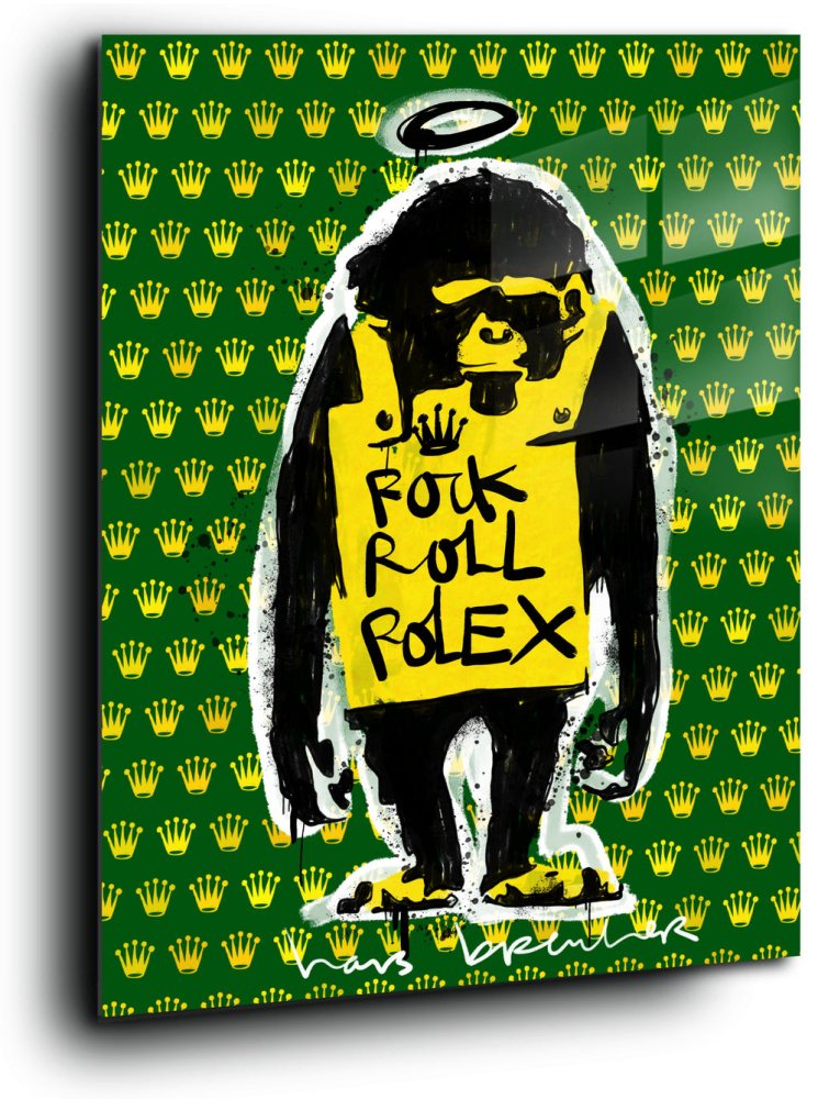 Ape rock, roll, Rolex