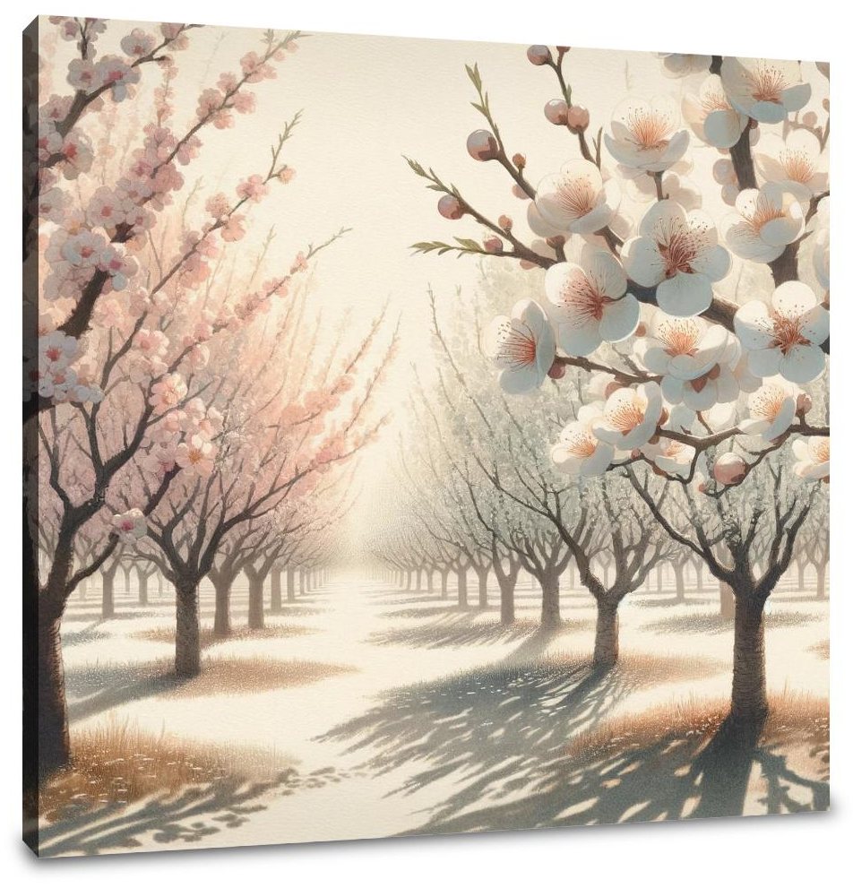 Blossoming Orchard Canvas