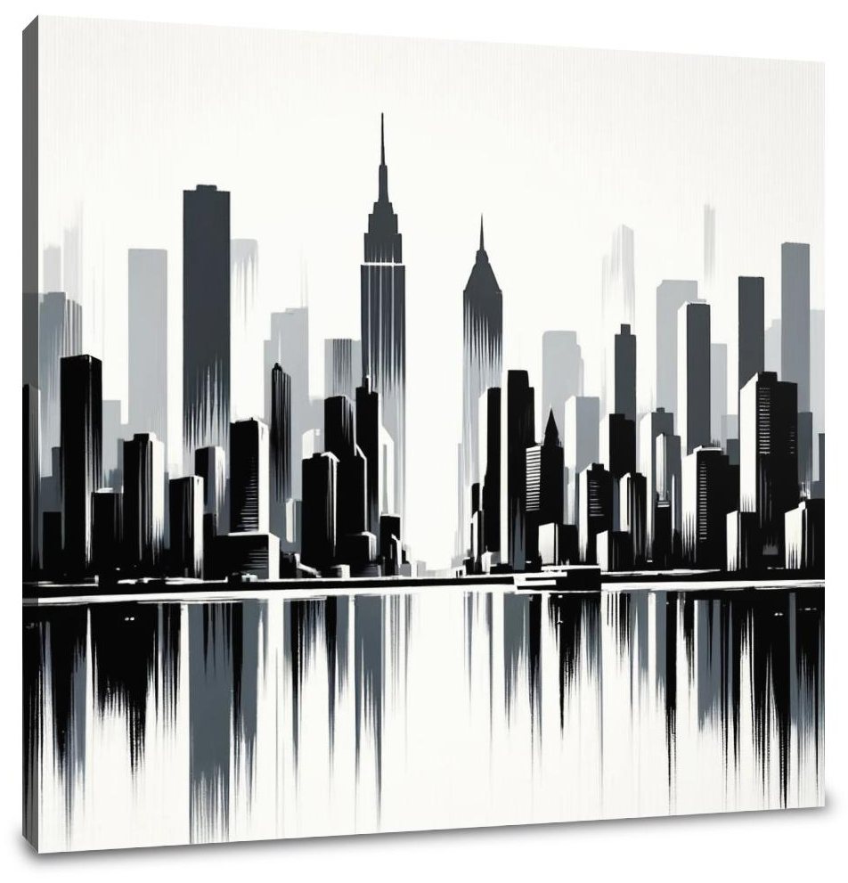 Modernist New York Canvas