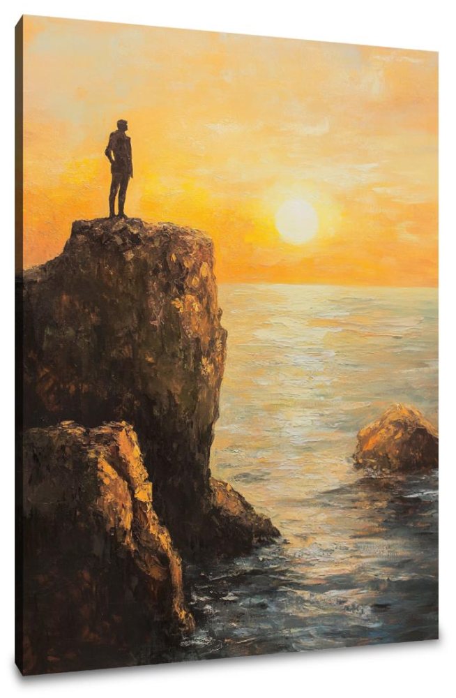 Castaway’s Reflection Canvas