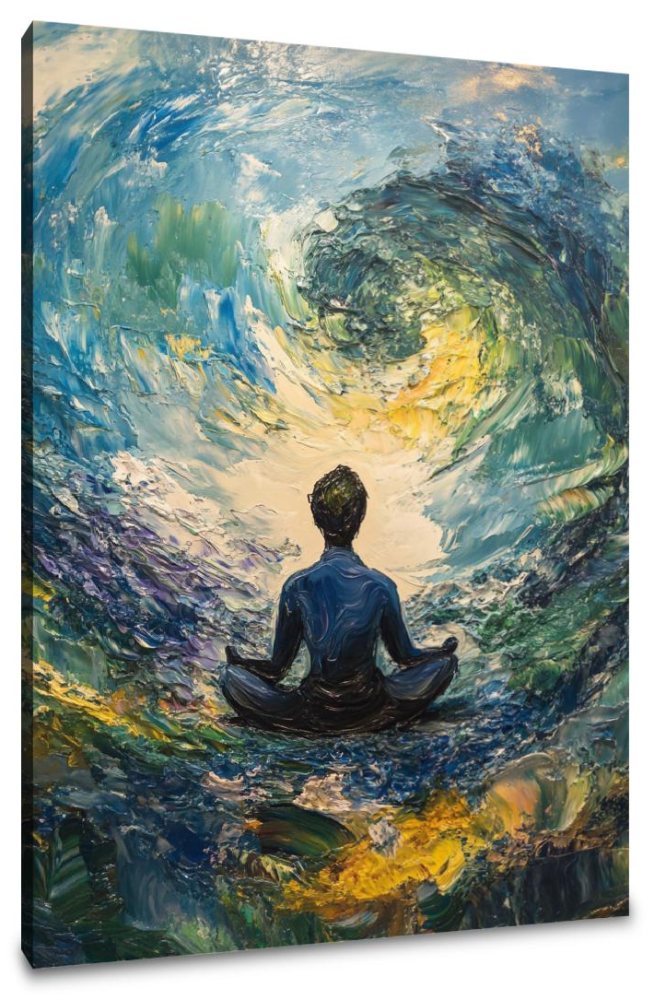 Meditative Tranquillity Canvas