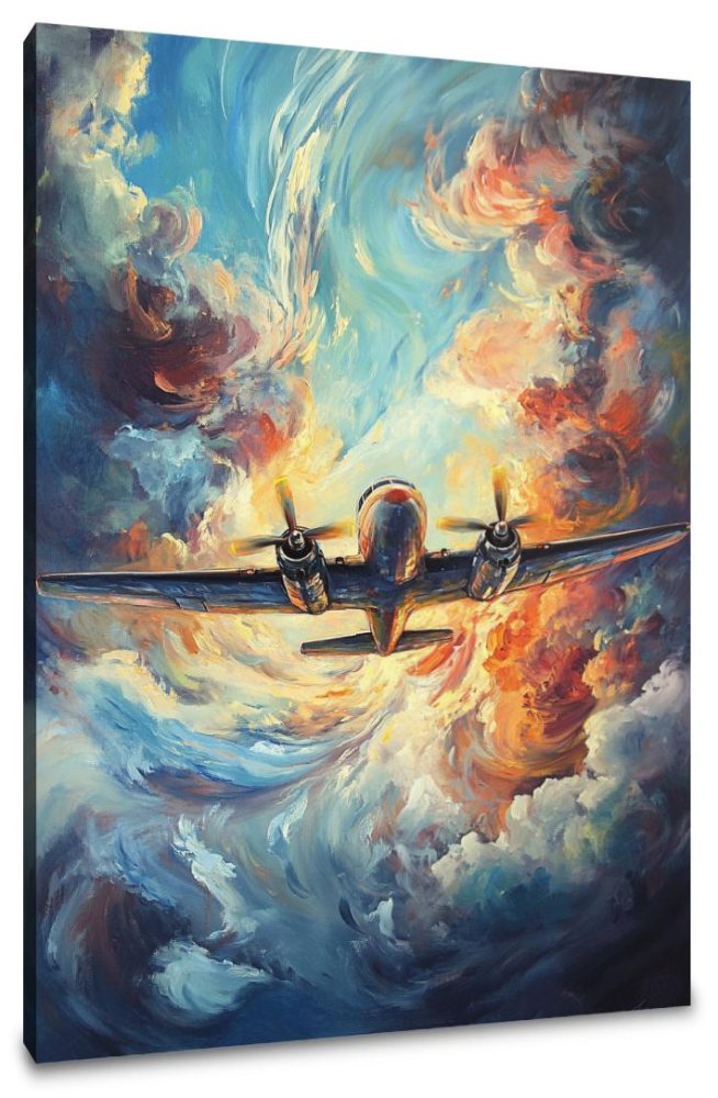 Skyward Soaring Canvas