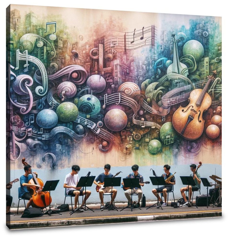 Symphony of the Streets Canvas