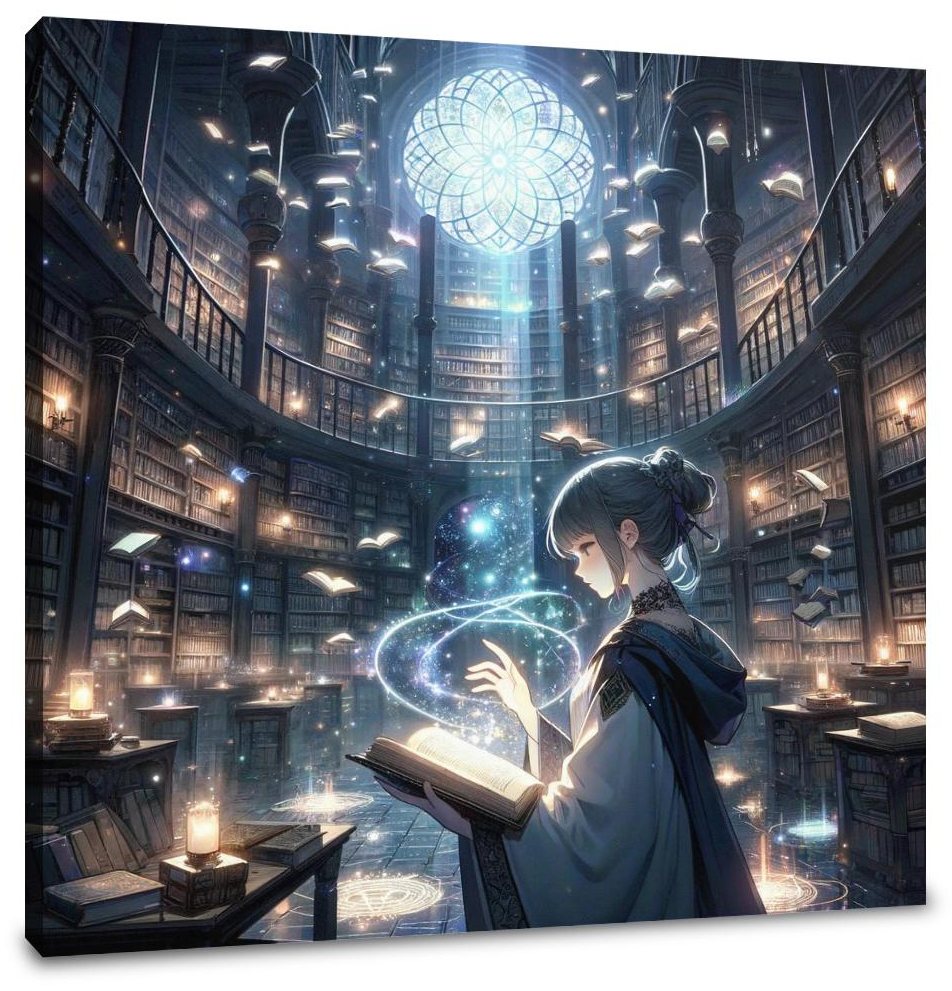 Sorceress's Sanctum Canvas