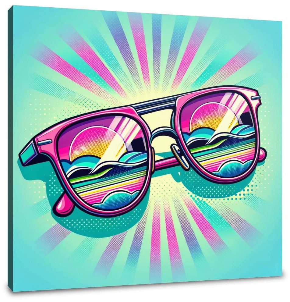 Retro Sun Canvas