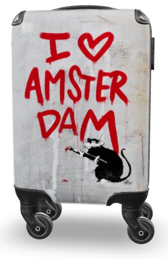 Ich liebe den Amsterdam-Koffer