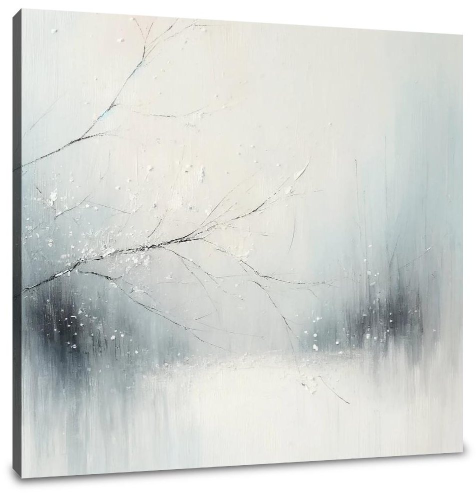 Silent Snowfall Canvas