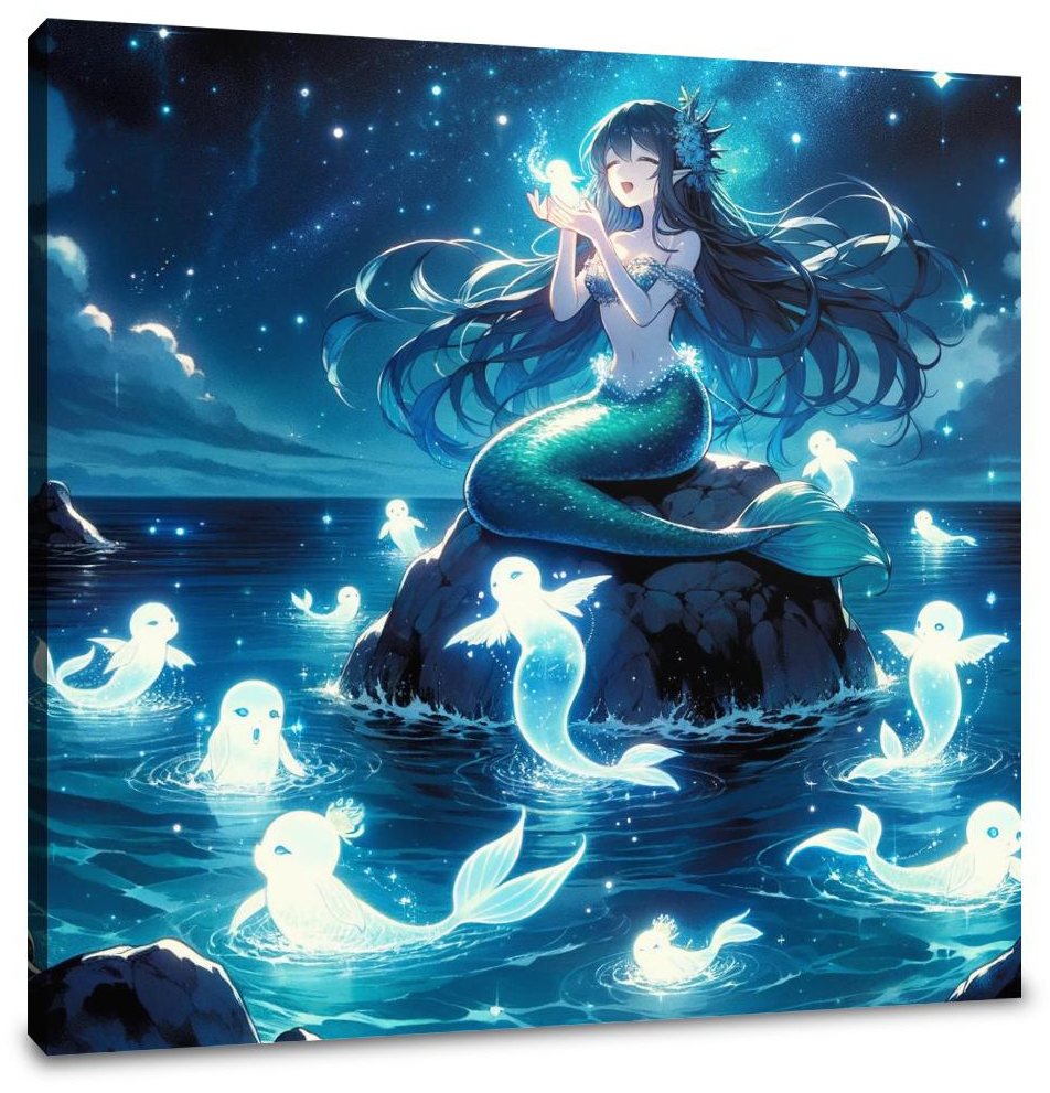 Ocean's Serenade Canvas