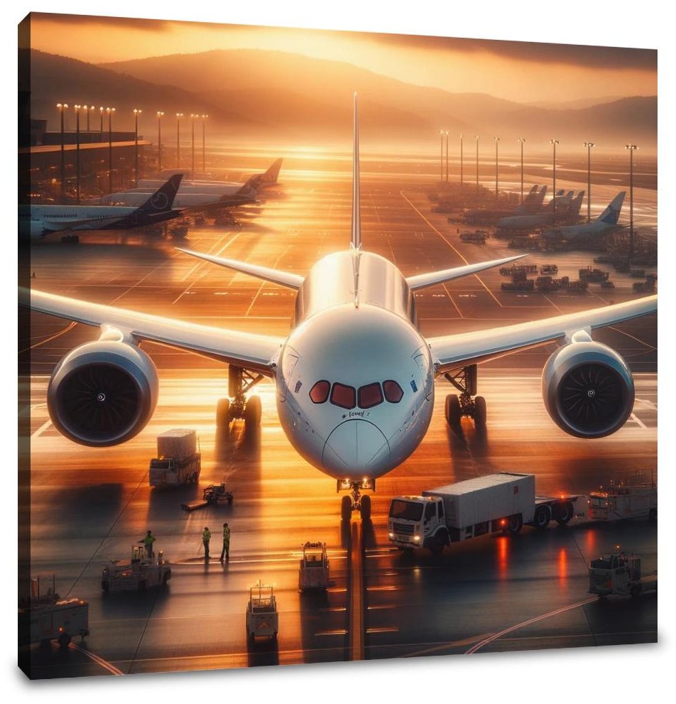 Sunrise Flight Beginnings Canvas