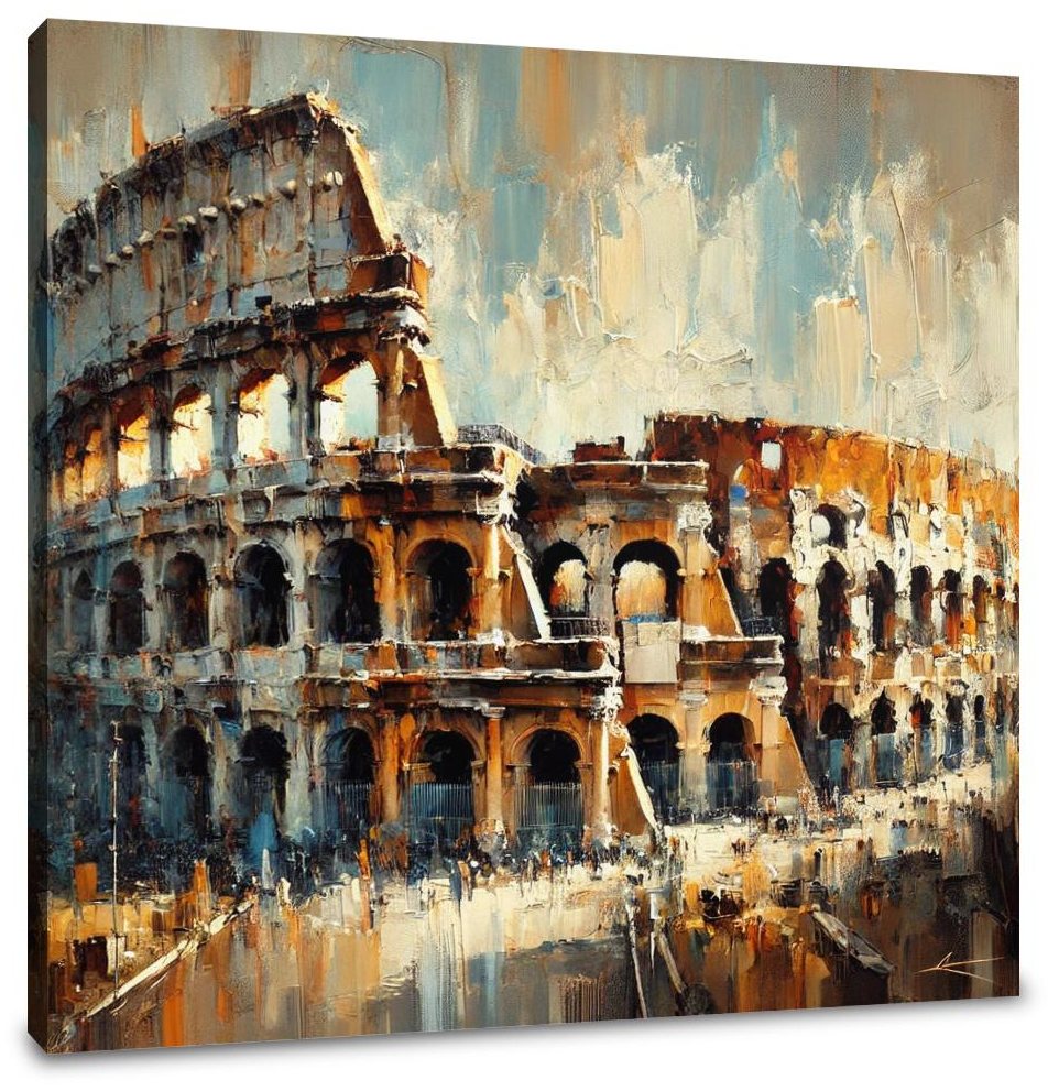 Timeless Colosseum Canvas