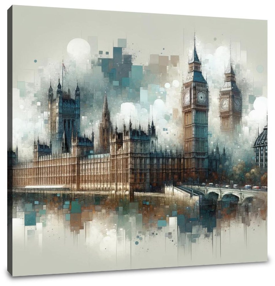 London's Timeless Echo Canvas