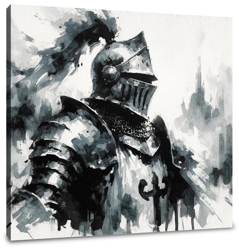 Knight's Resolve Canvas